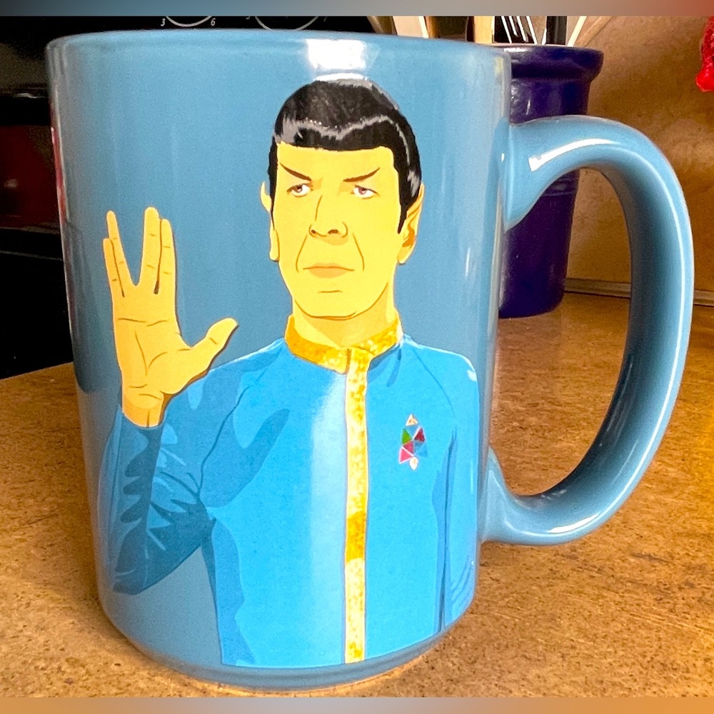 Star Trek Dr. Spock coffee mug